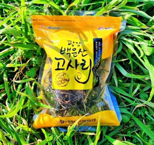 서기네농산물의 백운산 생고사리 300g: 자연의 신선함을 담다